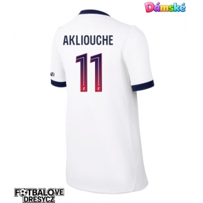 Paris Saint-Germain Maghnes Akliouche #11 Dámské Venkovní Dres 2026-27 Krátký Rukáv